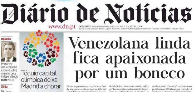 Venezolana linda fica apaixonada por um boneco 