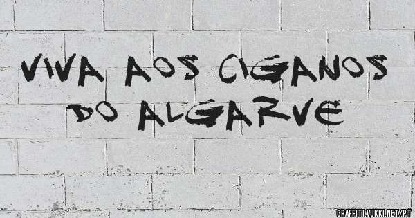 Viva aos ciganos do Algarve 