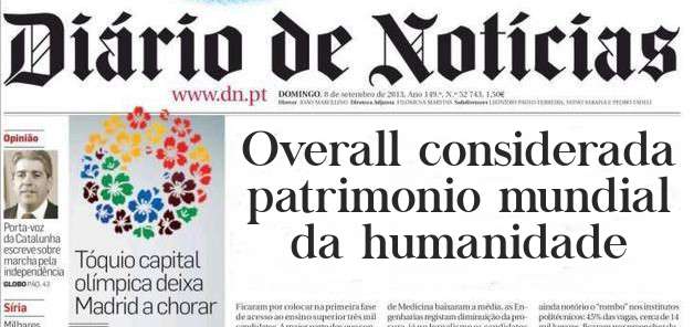Overall considerada patrimonio mundial da humanidade