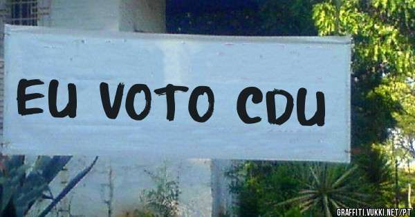 EU VOTO CDU