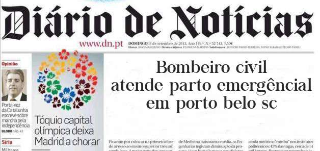 Bombeiro civil atende parto emergêncial em porto belo sc 