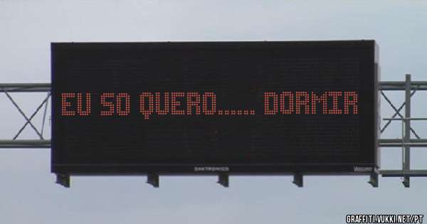 EU SO QUERO...... DORMIR