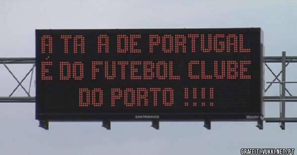 A taça de Portugal é do futebol clube do Porto !!!!