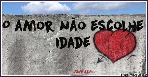 O amor não escolhe idade
