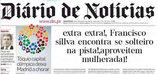 extra extra!, Francisco sillva encontra se solteiro na pista!,aproveitem mulherada1!
