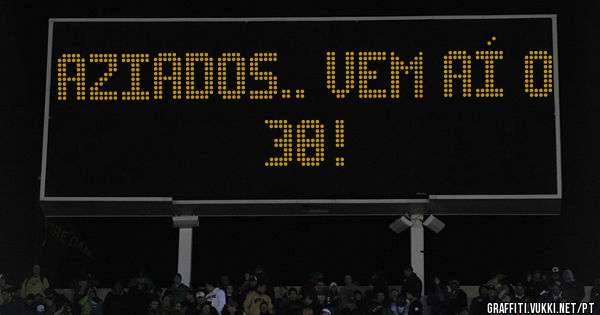 Aziados.. Vem aí o 38!