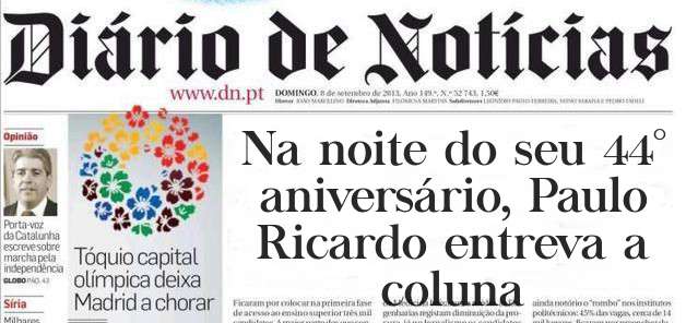 Na noite do seu 44° aniversário, Paulo Ricardo entreva a coluna 