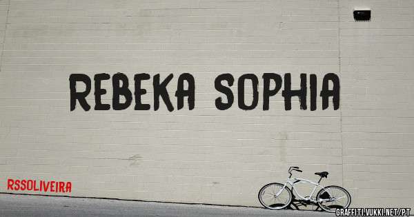 Rebeka Sophia