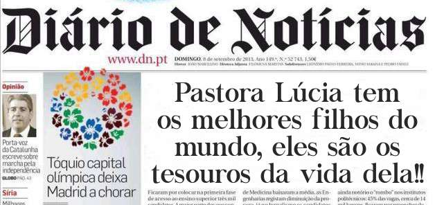 Pastora Lúcia tem os melhores filhos do mundo, eles são os tesouros da vida dela!!  