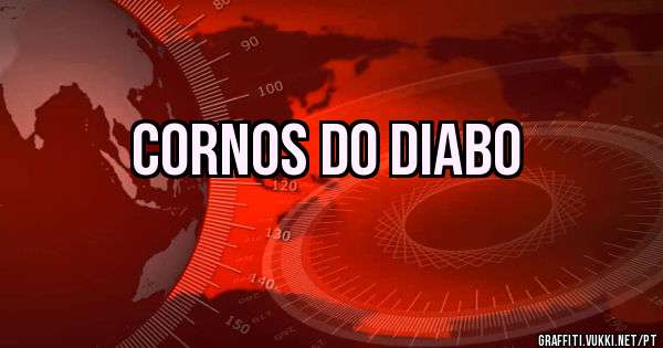 CORNOS DO DIABO