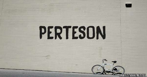 PERTESON
