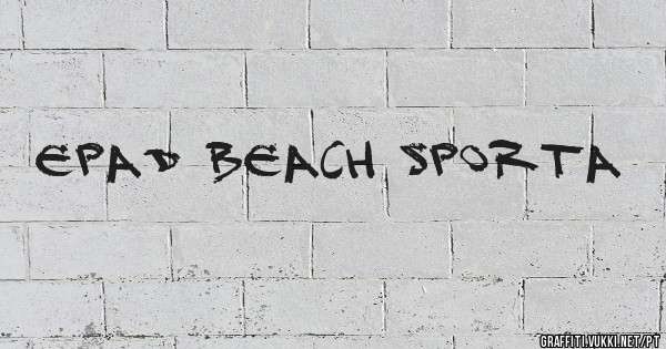 Epad Beach Sporta