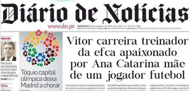 Vítor carreira treinador da efca apaixonado por Ana Catarina mãe de um jogador futebol 