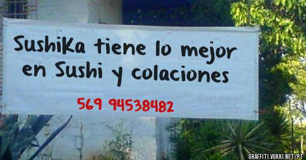 SushiKa tiene lo mejor en Sushi y colaciones 