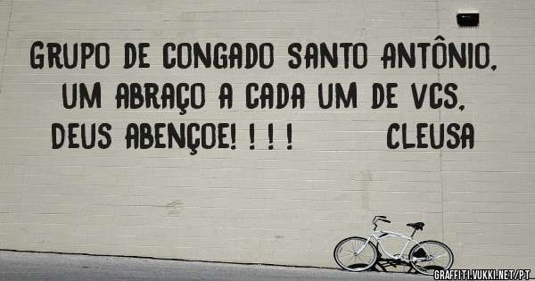 Grupo de congado Santo Antônio, um abraço a cada um de vcs, Deus abençoe! ! ! !        Cleusa 