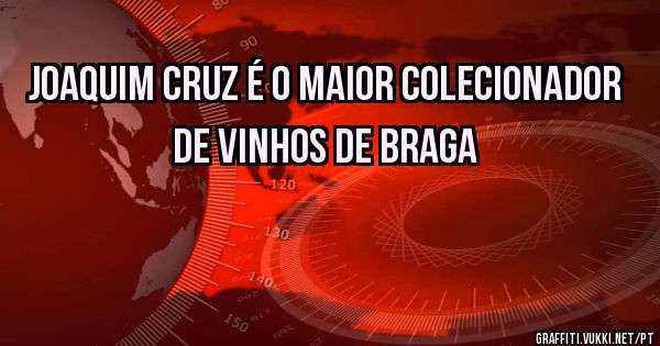 Joaquim Cruz é o maior colecionador de vinhos de Braga