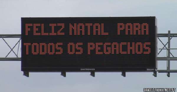 Feliz Natal  para todos os pegachos 
