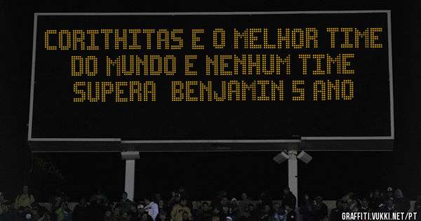 corithitas e o melhor time do mundo e nenhum time supera  Benjamin 5 ano
