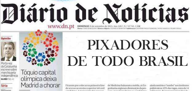 PIXADORES DE TODO BRASIL