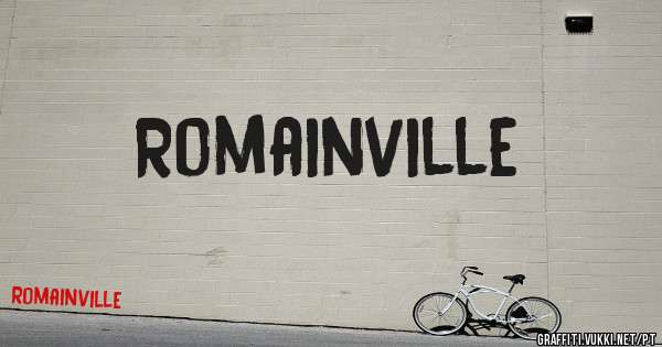 Romainville 

