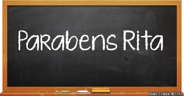 Parabens Rita
