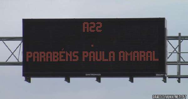                         A22          
                            .
PARABÉNS PAULA AMARAL