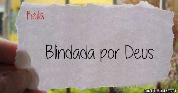 Blindada por Deus