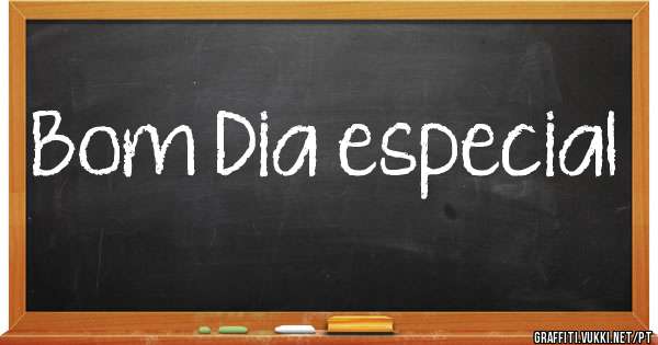 Bom Dia especial