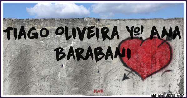 Tiago Oliveira & Ana Barabani 