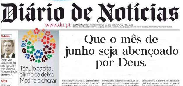 Que o mês de junho seja abençoado por Deus.