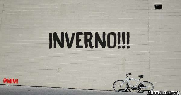 Inverno!!!