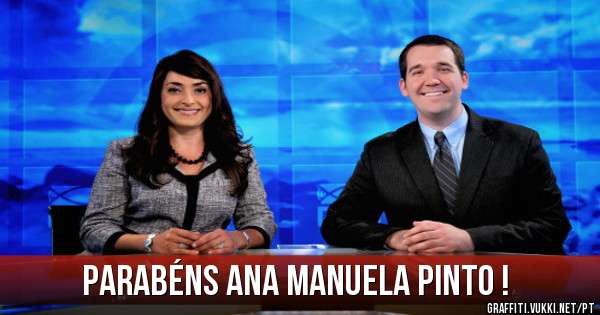 Parabéns Ana Manuela Pinto !