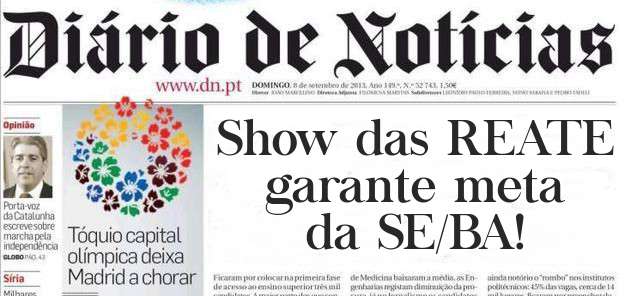 Show das REATE garante meta da SE/BA!