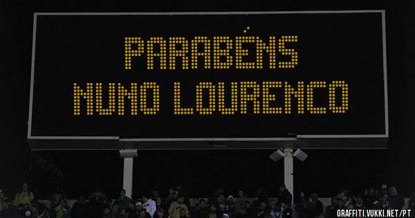    Parabéns 
Nuno Lourenco