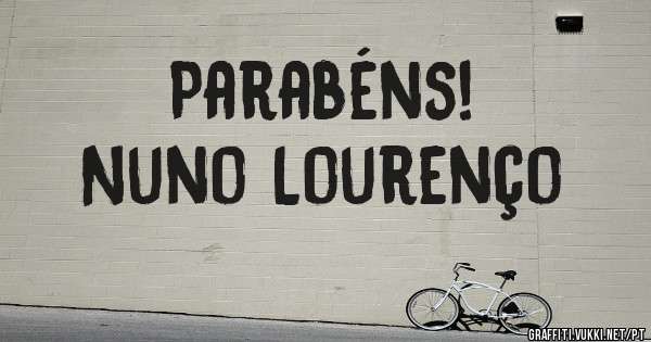 Parabéns!
Nuno Lourenço