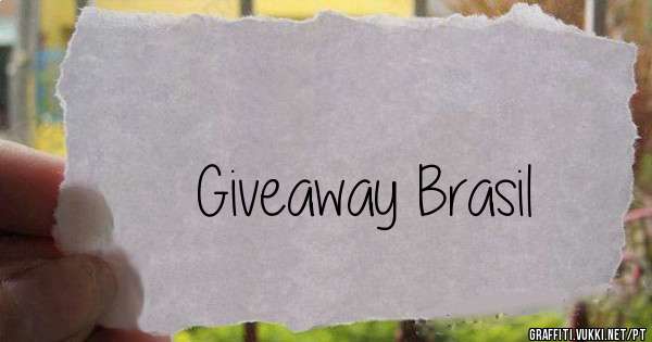 Giveaway Brasil