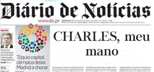 CHARLES, meu mano