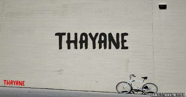 Thayane