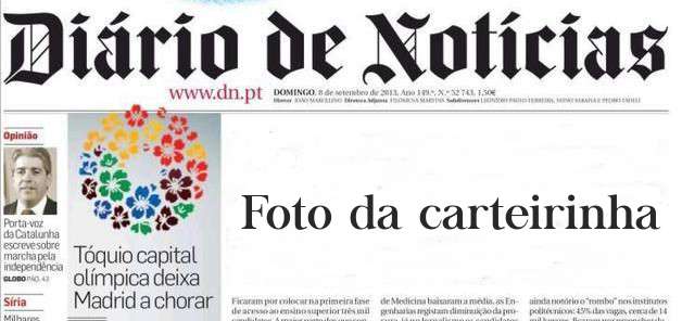 Foto da carteirinha 