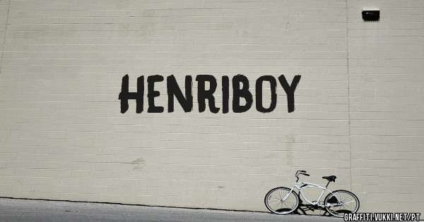 Henriboy