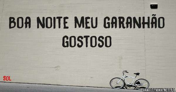 Boa noite meu garanhão gostoso