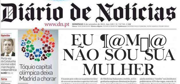 EU ¶@M€|@ NÃO SOU SUA MULHER