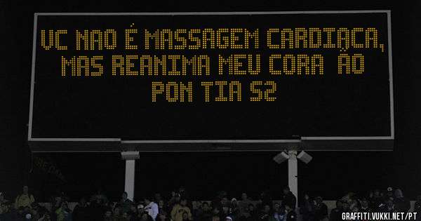 vc nao é massagem cardiaca, mas reanima meu coração pon tia s2