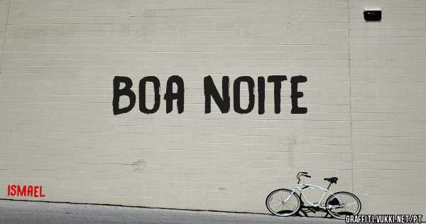 Boa noite