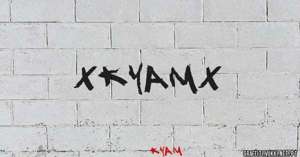    
    xKYAMx