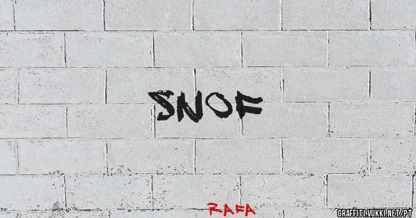Snof