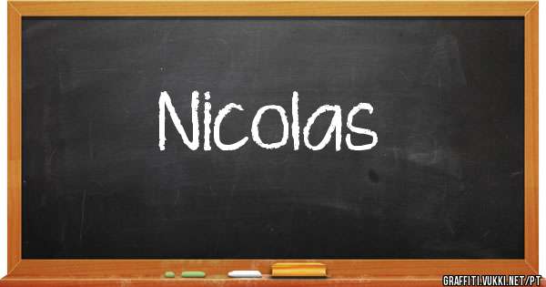 Nicolas
