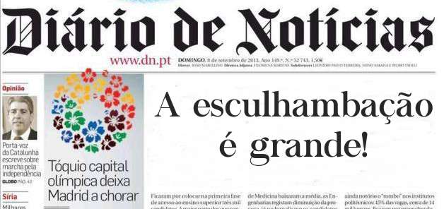 A esculhambação é grande!