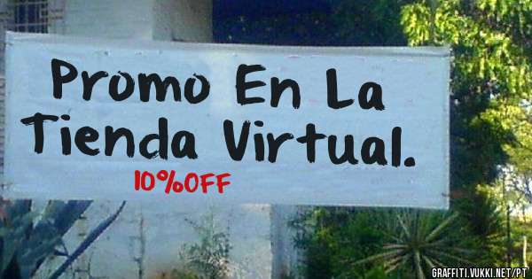 Promo En La Tienda Virtual. 