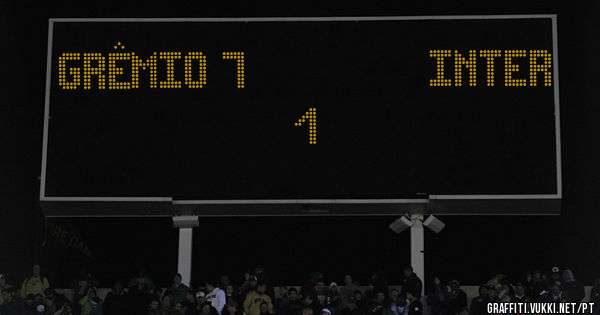 grêmio 7              inter 1